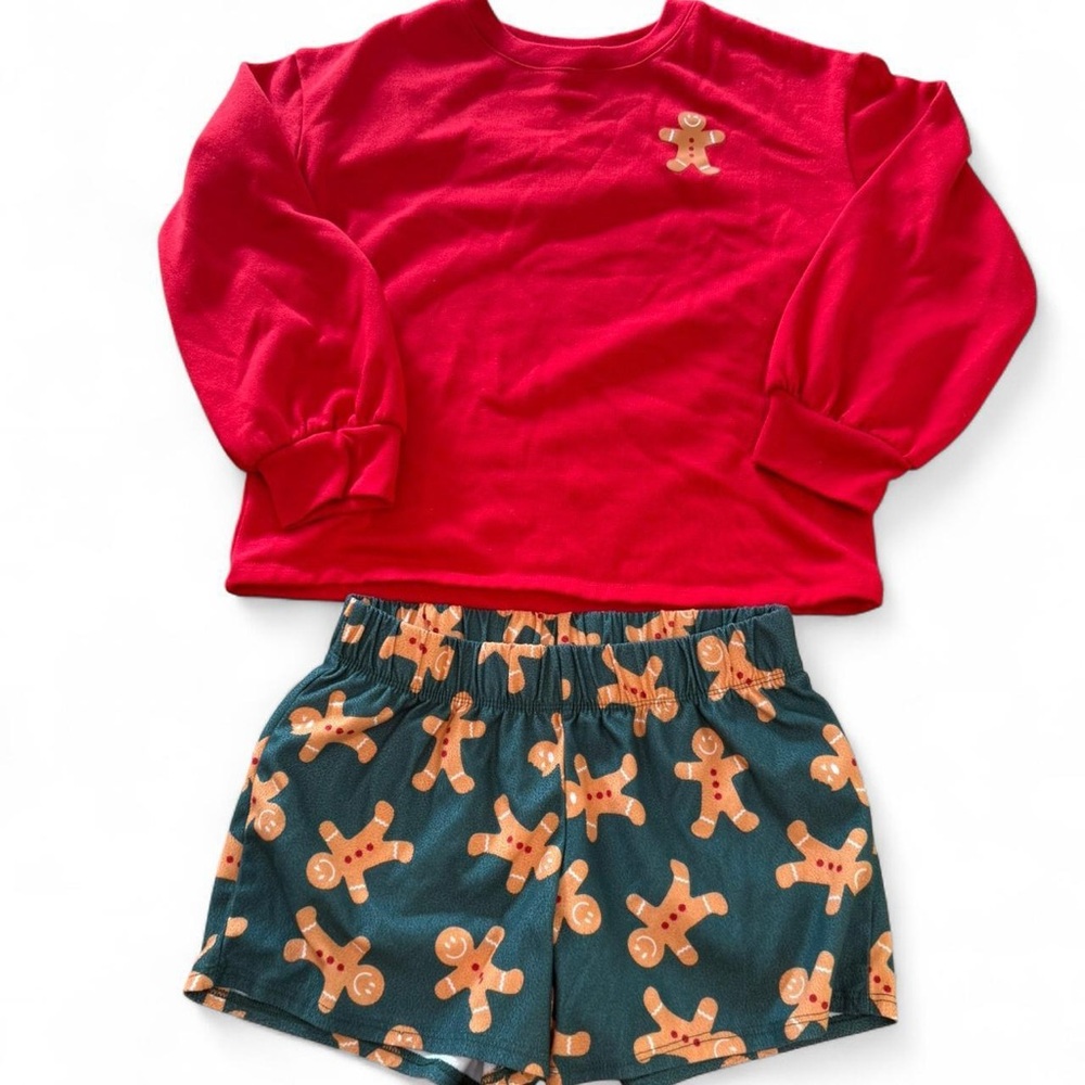 Gingerbread Girls Pajama Set